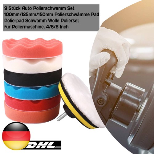 Stück auto polierset - 9,