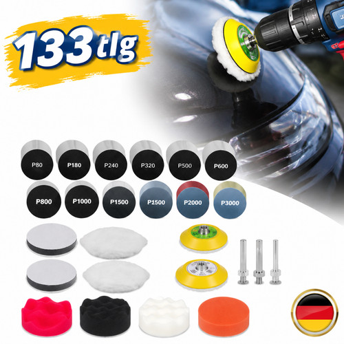 133 stück polierset - stück,