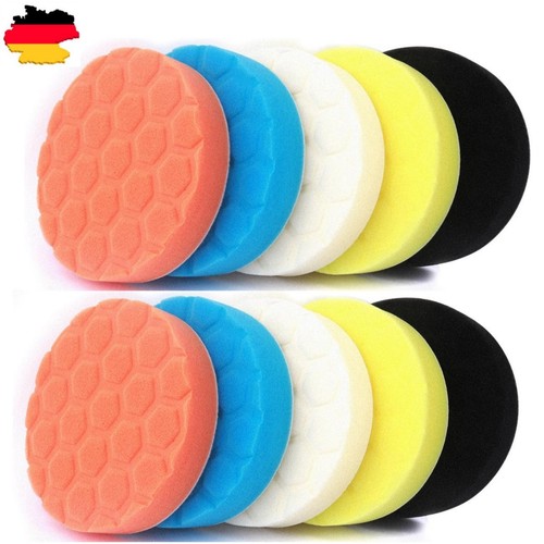 10x 125mm polierteller - 5/10x,