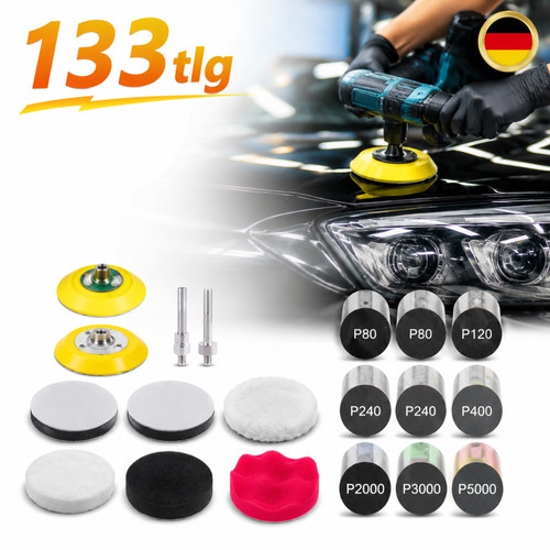 Polieraufsatz 133 stück - 133,